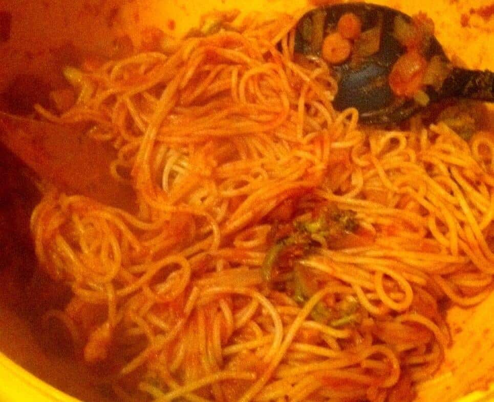 Whole Wheat Pasta with Vegetables