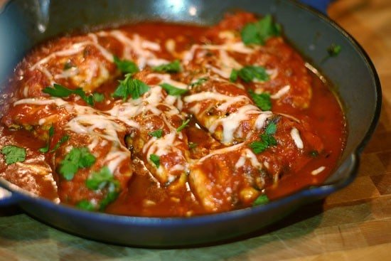 Healthy Parmesan Chicken