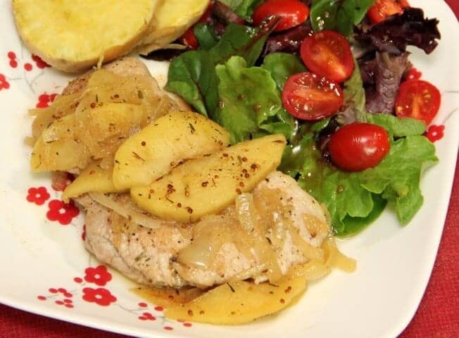 Apple & Thyme Porkchops