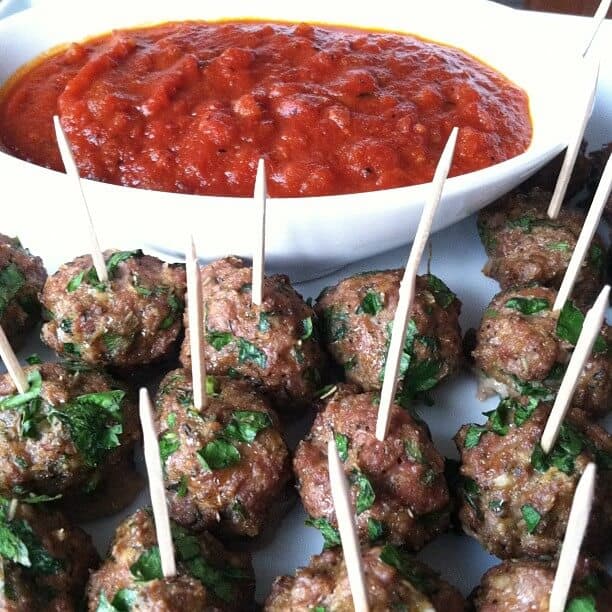 Healthy Herbed Meatballs
