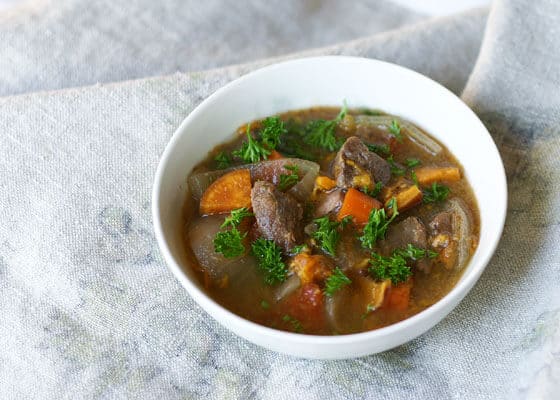 Slow Cooker Bison Stew