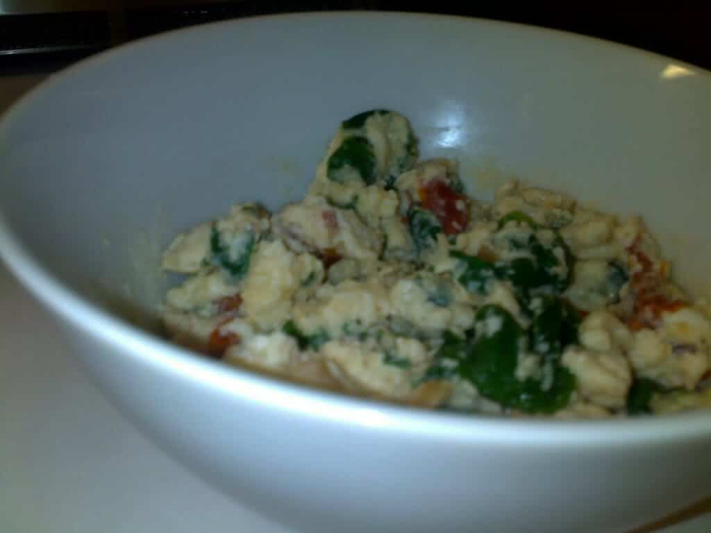 Microwave Egg White Omelette