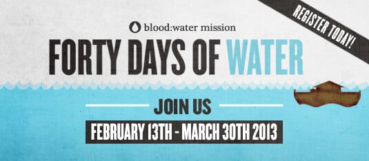 Blood water mission 40 day challenge mamavation