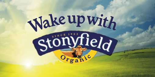 Wake up with Stonyfield Mamavation