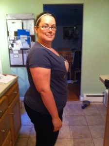 Look no baby bump!