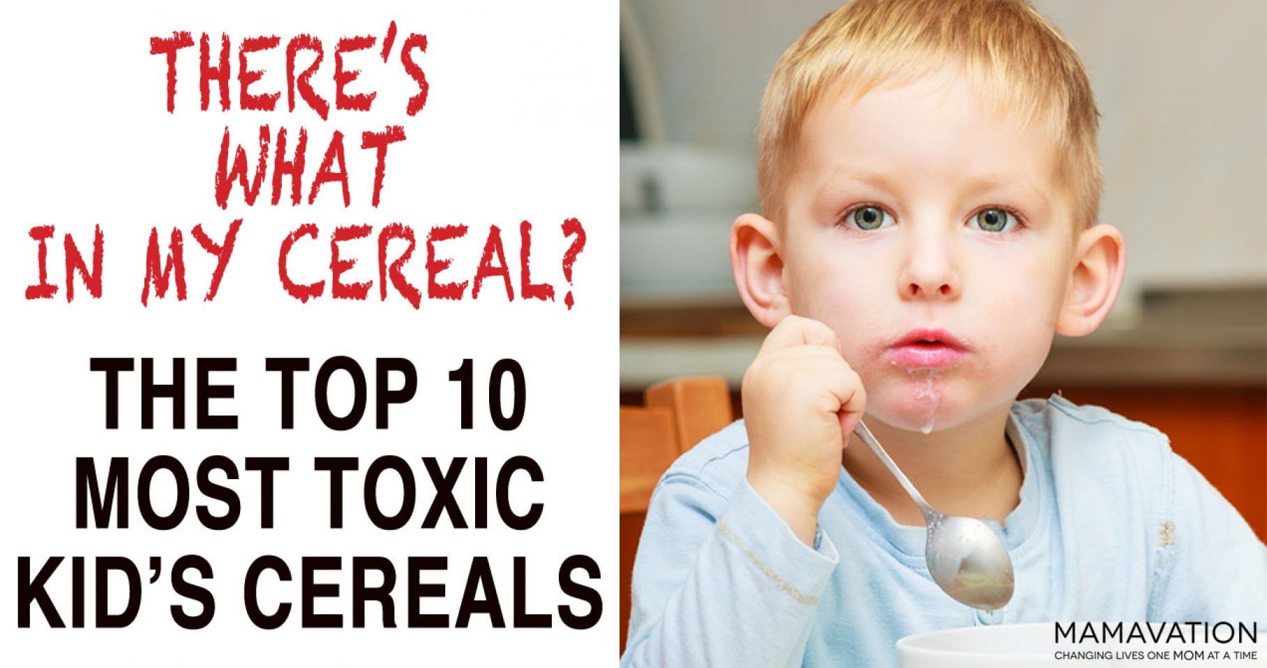 group of kids eating cereal