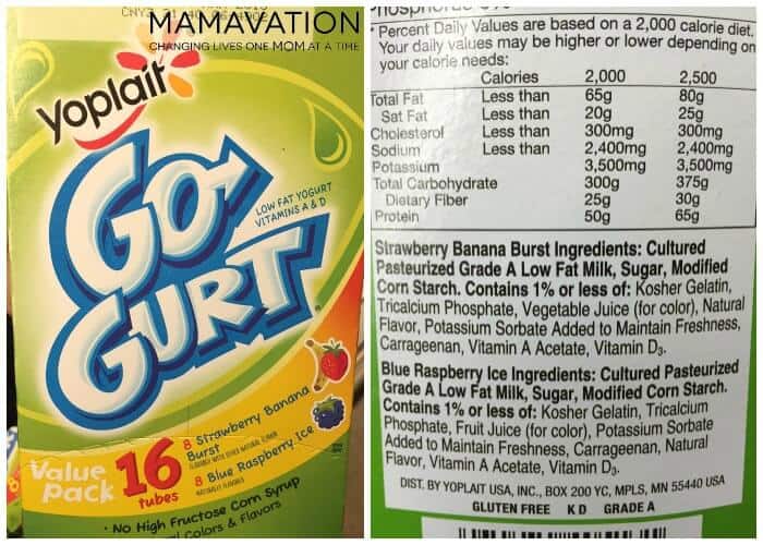 Not all yogurt is healthy. See why Go-Gurt is among the 10 Processed Foods to NEVER Feed Your Kids