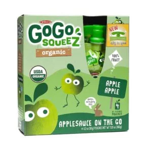 Go Go Squeeze Applesauce- Healthy Packed Lunch Ideas