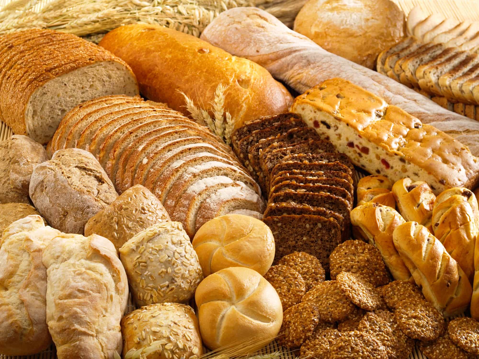Arrangement with bakery products