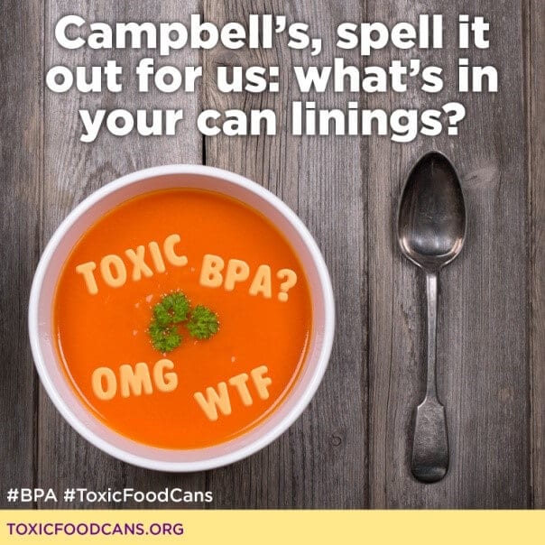 Campbells toxic BPA