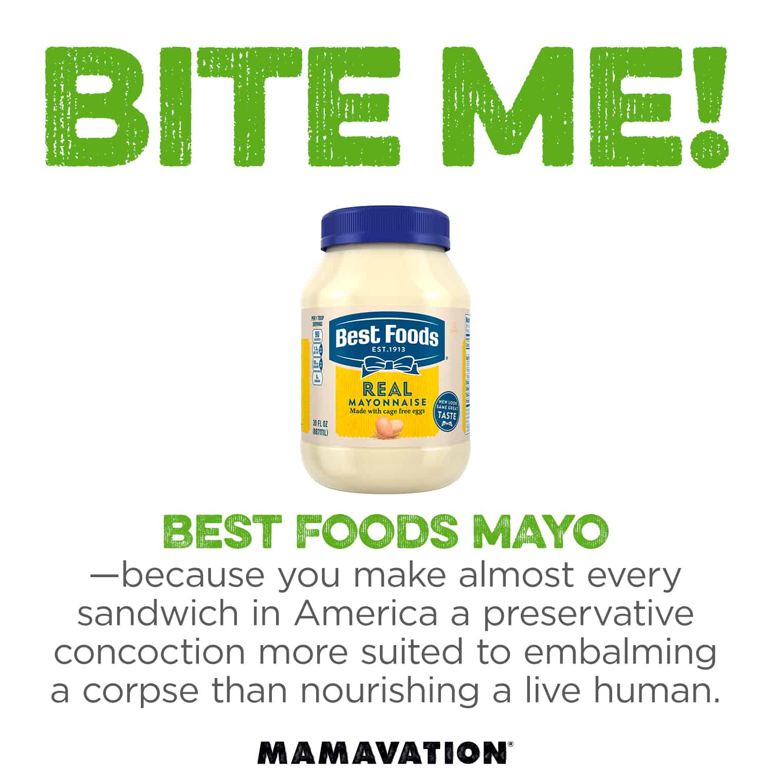 Bite Me Best Foods Mayo 