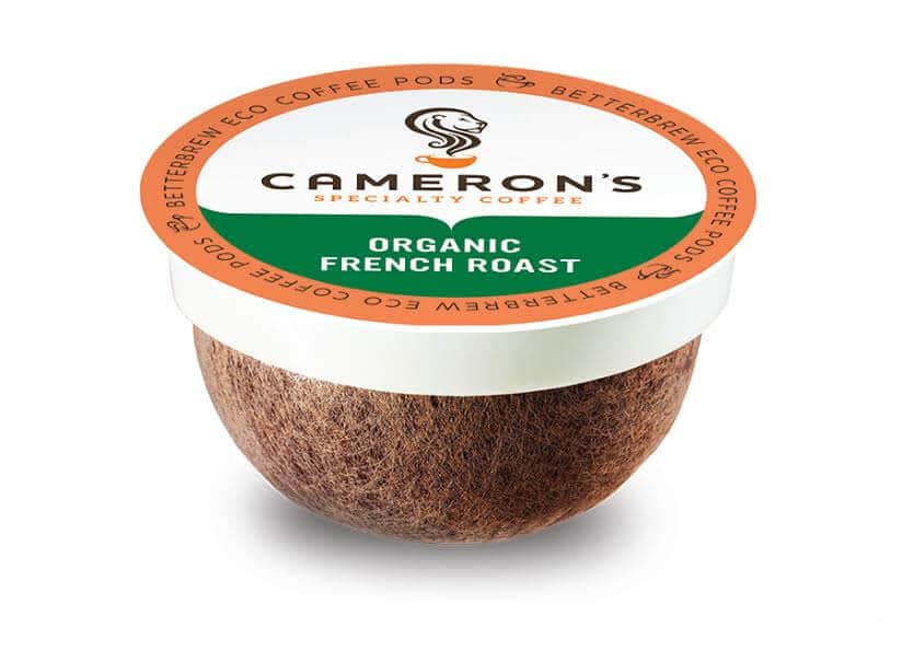 Cameron's Organic French Roast Compostable Coffee Pods