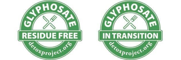 glyphosate residue free certification