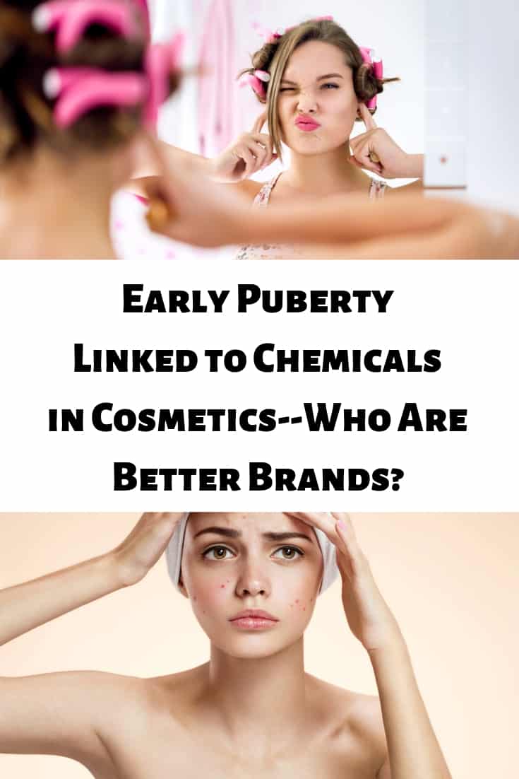 Early puberty has just been linked to cosmetic chemicals studies find. Need to know who the better brands are? We've got all that on Mamavation.com