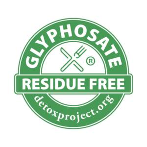 glyphosate residue free logo