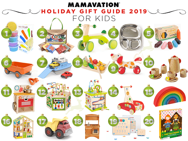 Mamavation holiday gift guide--gift ideas for children
