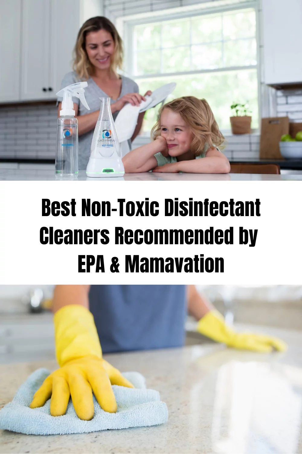 Best Non-toxic Disinfectants Recommended by EPA and Mamavation
