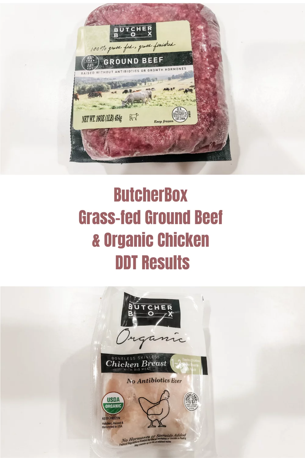 DDT Testing of ButcherBox Organic Chicken & Ground Beef 1