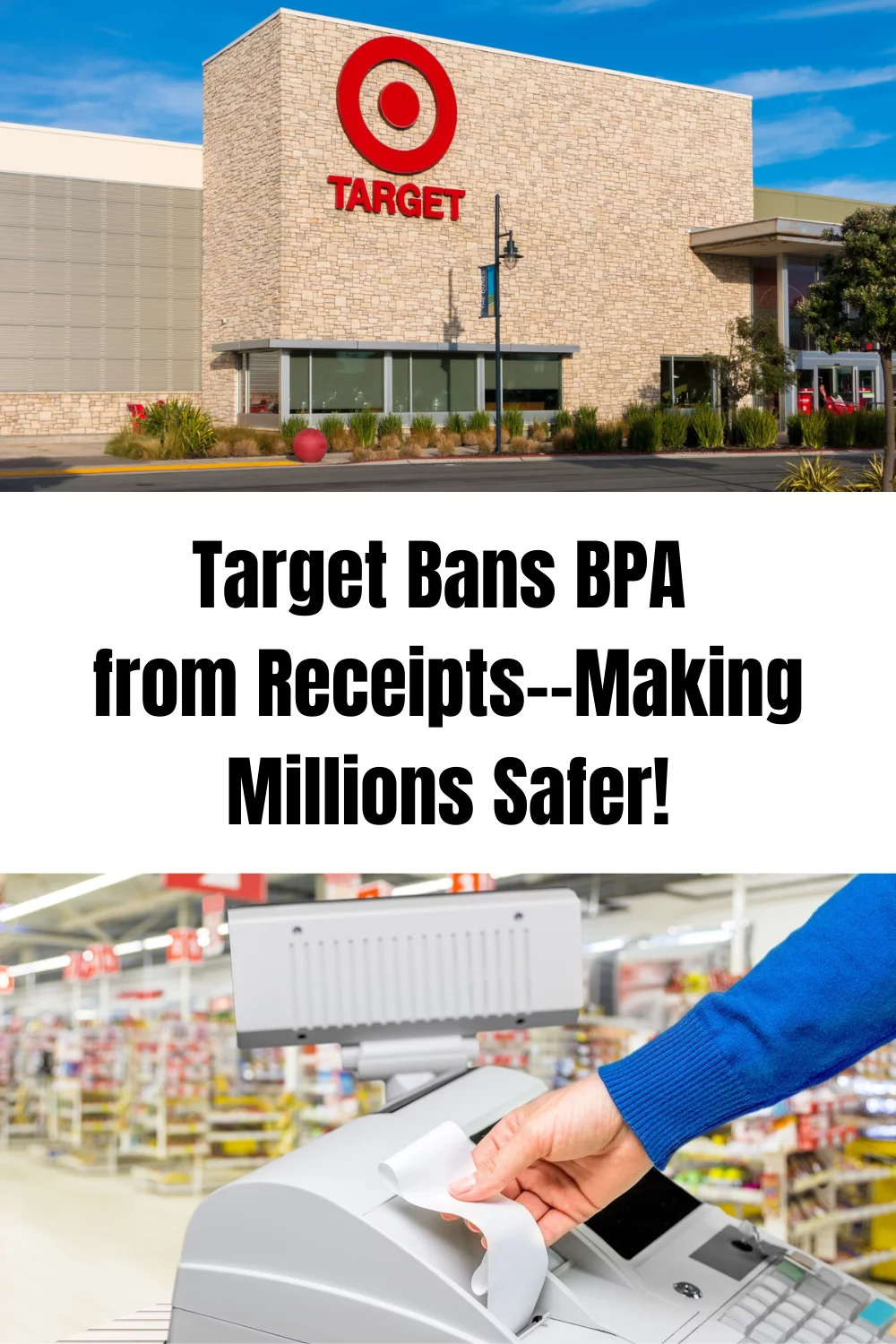 VICTORY! Target Bans BPA from Receipts Making Millions Safer!