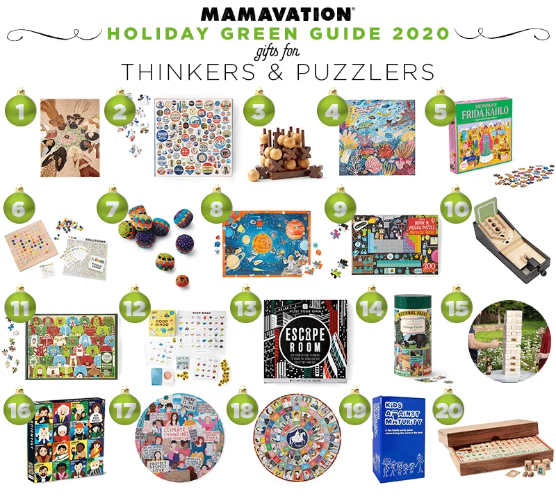 2020 Holiday gifts for thinkers & puzzlers