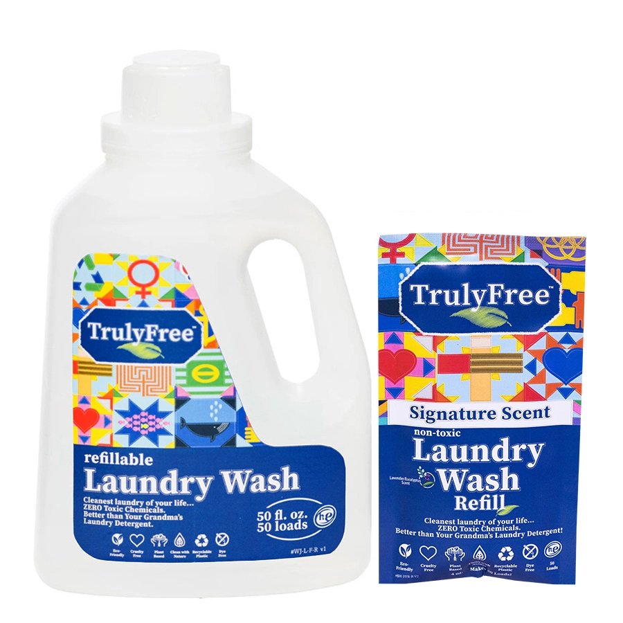 Truly Free Laundry detergents
