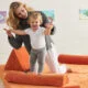 Safest "Nugget" Styled Non-Toxic Play Couches for Children & Modular Foam Couches 9