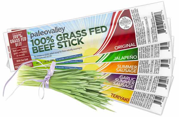 Paleovalley beef sticks PFAS free