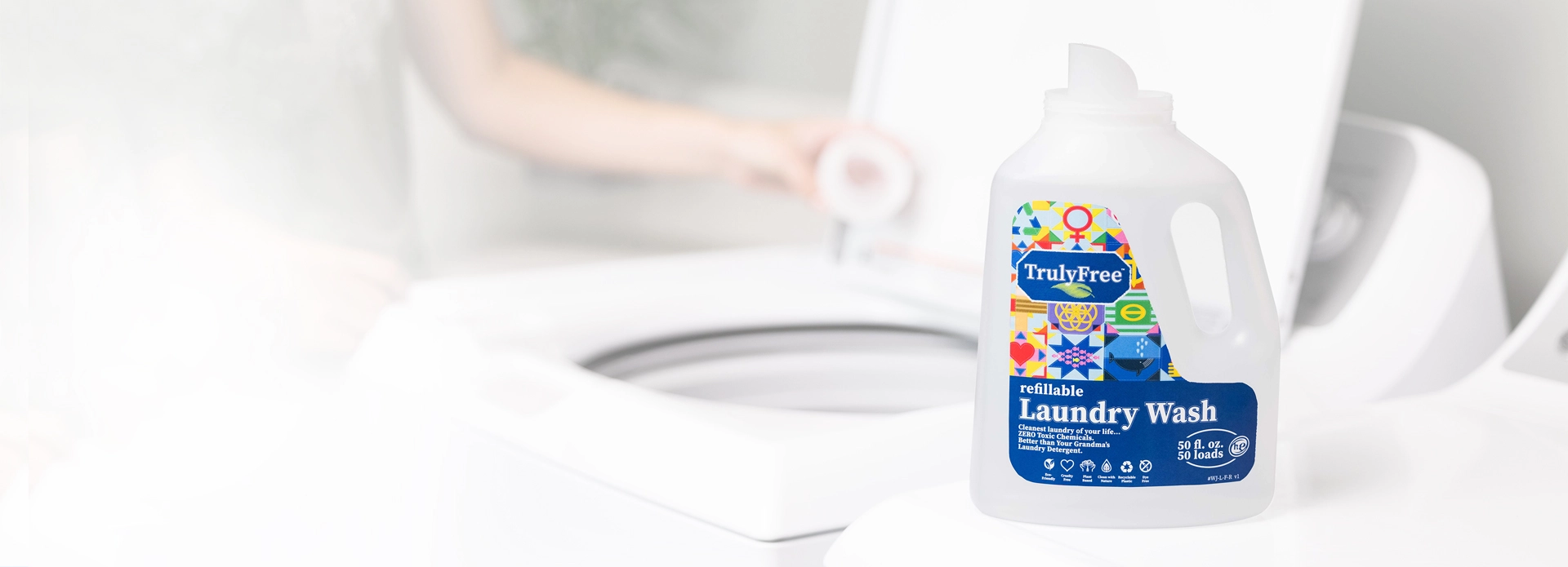 Truly Free laundry detergent