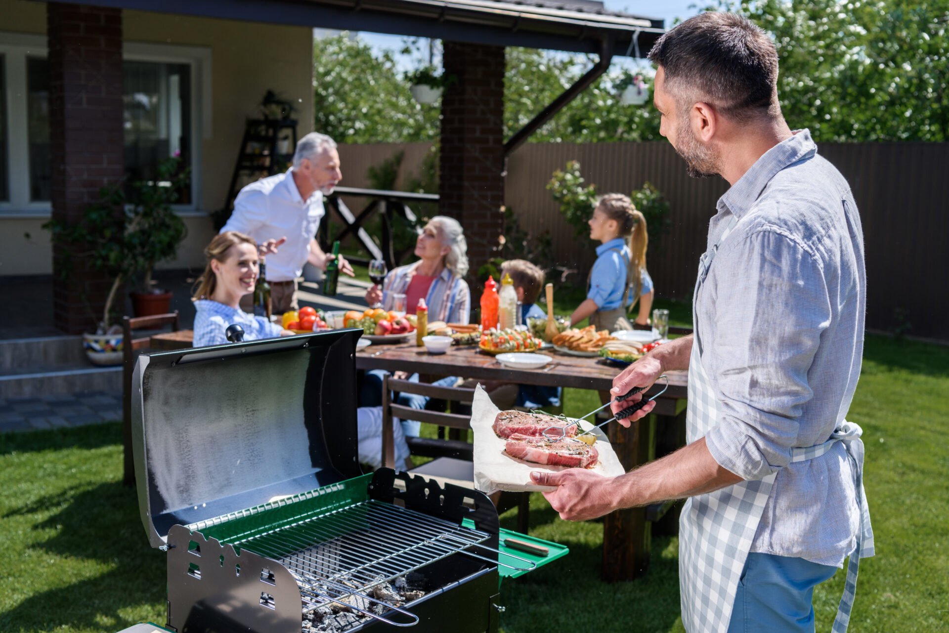 Commercial Chef 25 Piece Stainless Steel BBQ Grill Set