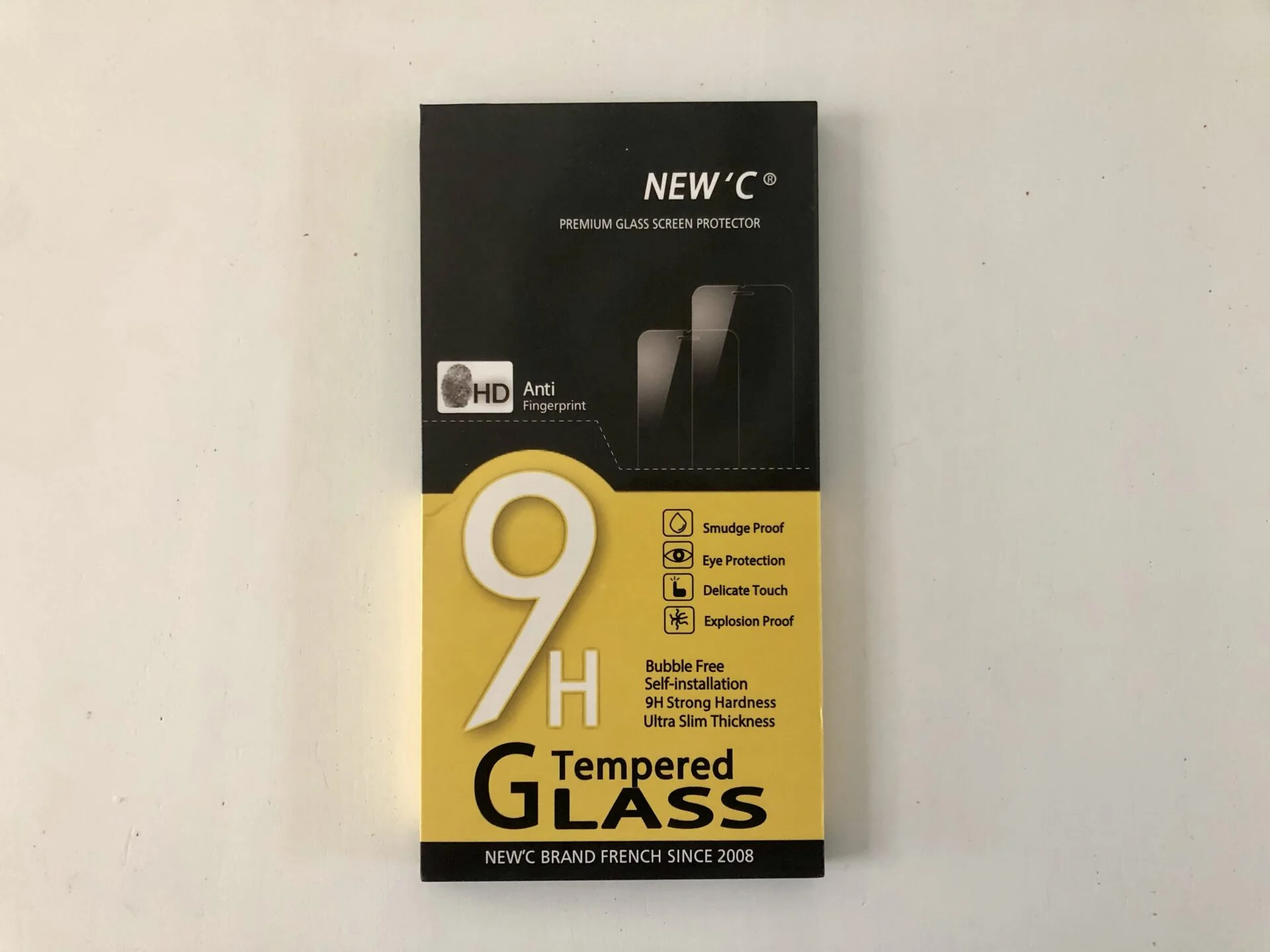 9H tempered glass screen protector PFAS lab results