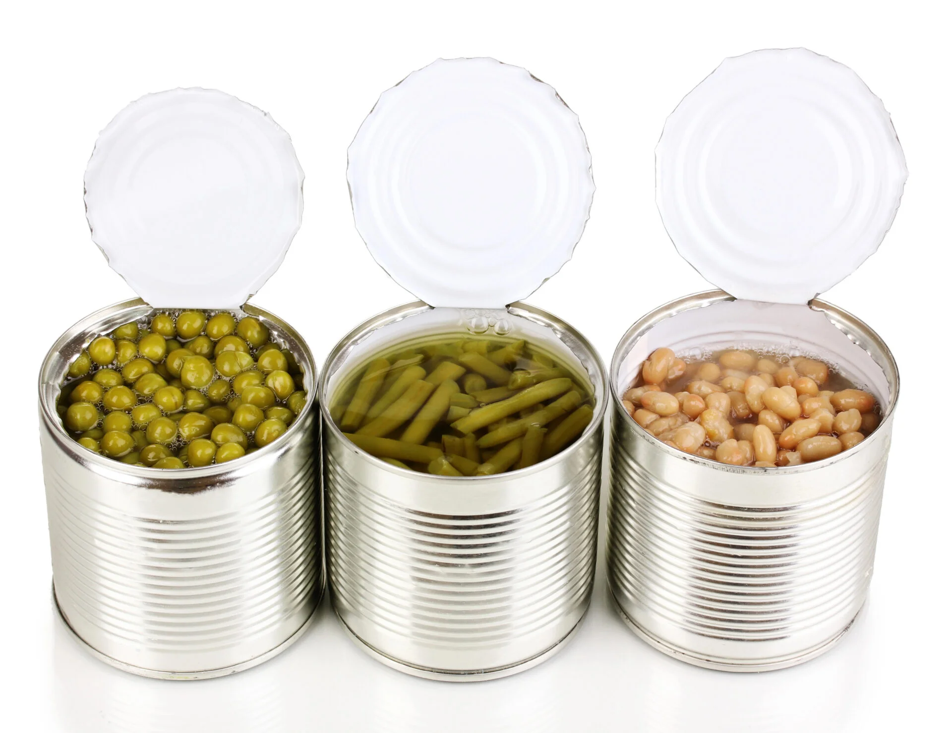 Canned green beans and beans with loads of phthalates and bisphenols