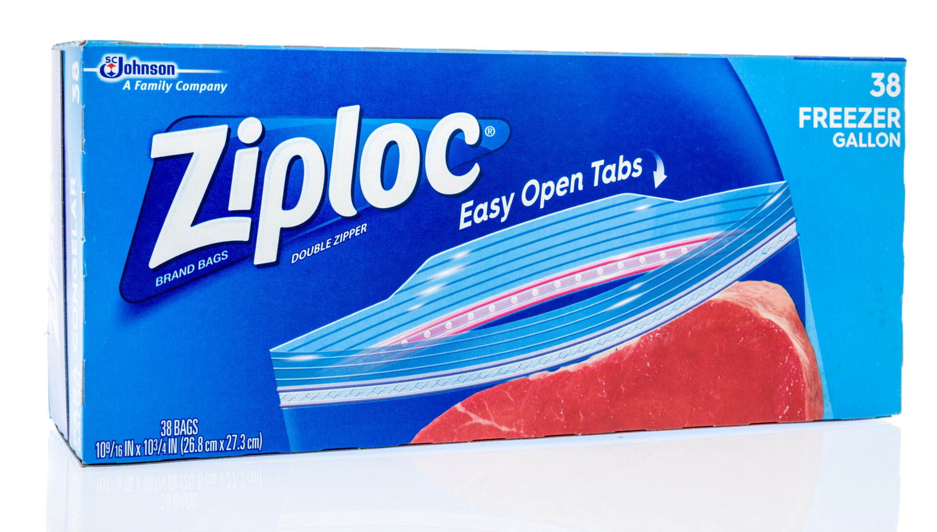 Ziploc plastic sandwich bags without indications of PFAS "forever chemicals" 